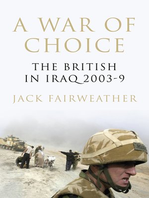 cover image of A War of Choice